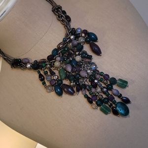 Chico's Statement necklace & earrings